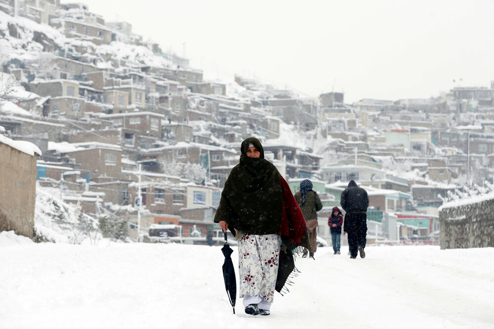 Kabul snijeg, Foto: Reuters