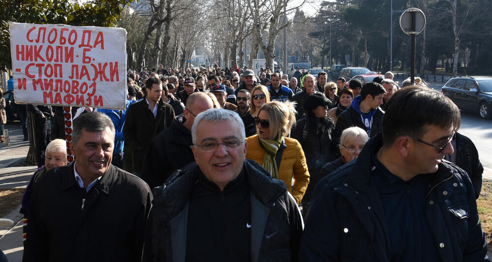 protestni marš, Nikola Bajčetić