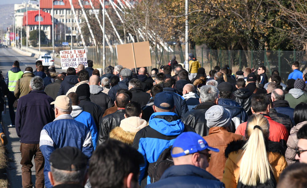 protestni marš, Nikola Bajčetić