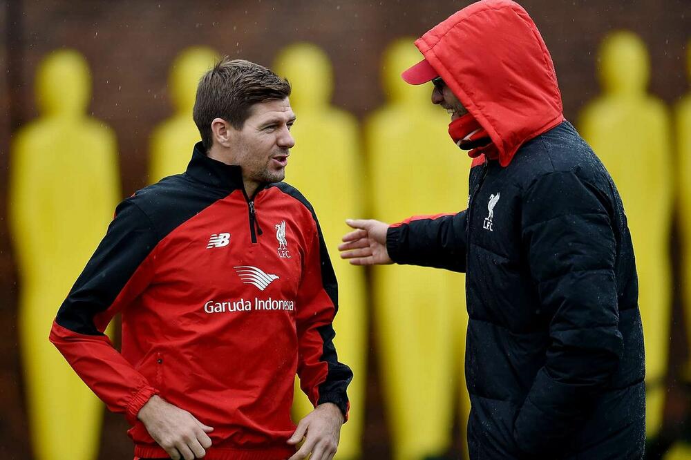 Stiven Džerard i Jirgen Klop, Foto: Liverpoolecho