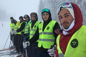 Nastava skijanja na Kopaoniku za nikšićke studente