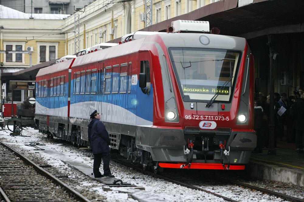 voz Beograd - Kosovska Mitrovica, Foto: Beta-AP