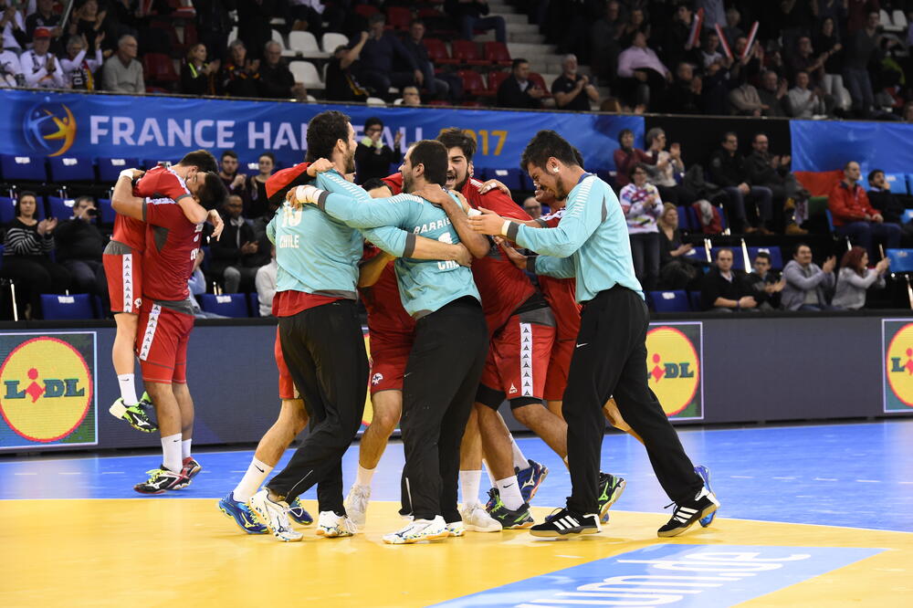 Rukometaši Čilea, Foto: Www.francehandball2017.com