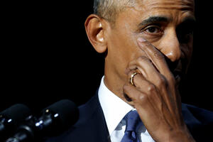 Obama u suzama: Mišel, učinila si me ponosnim...