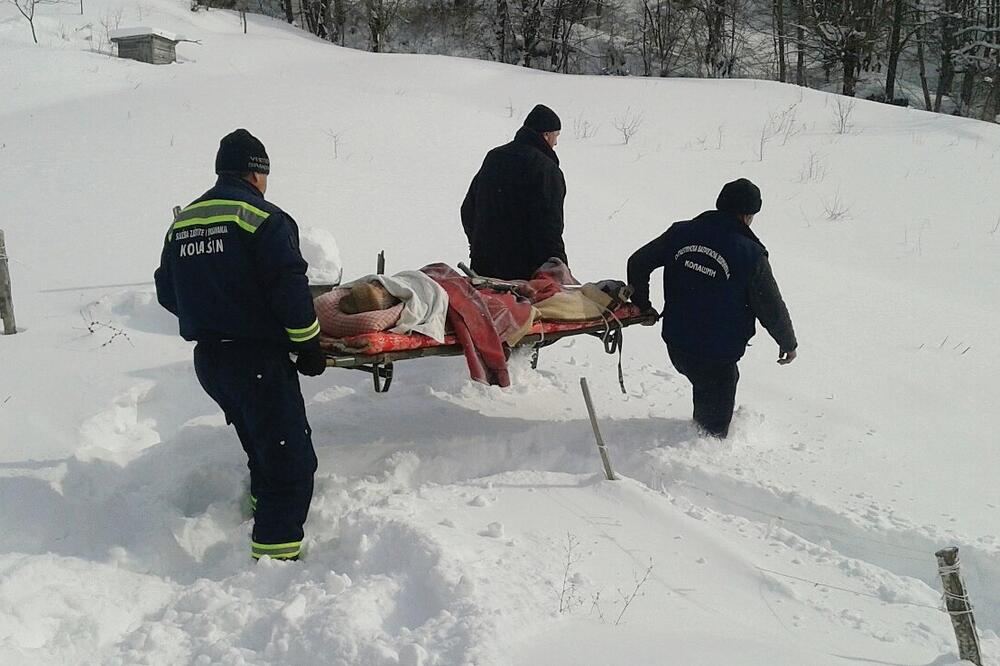 Spašavanje Kose Janković, Foto: Služba zaštite i spašavanja