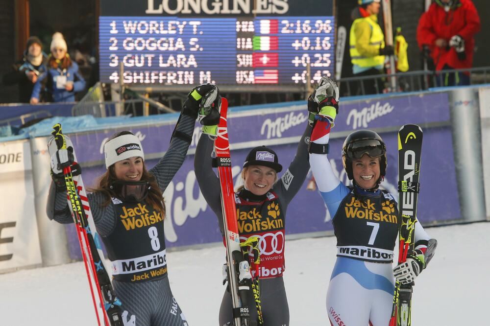 Tesa Vorli veleslalom Maribor, Foto: Reuters