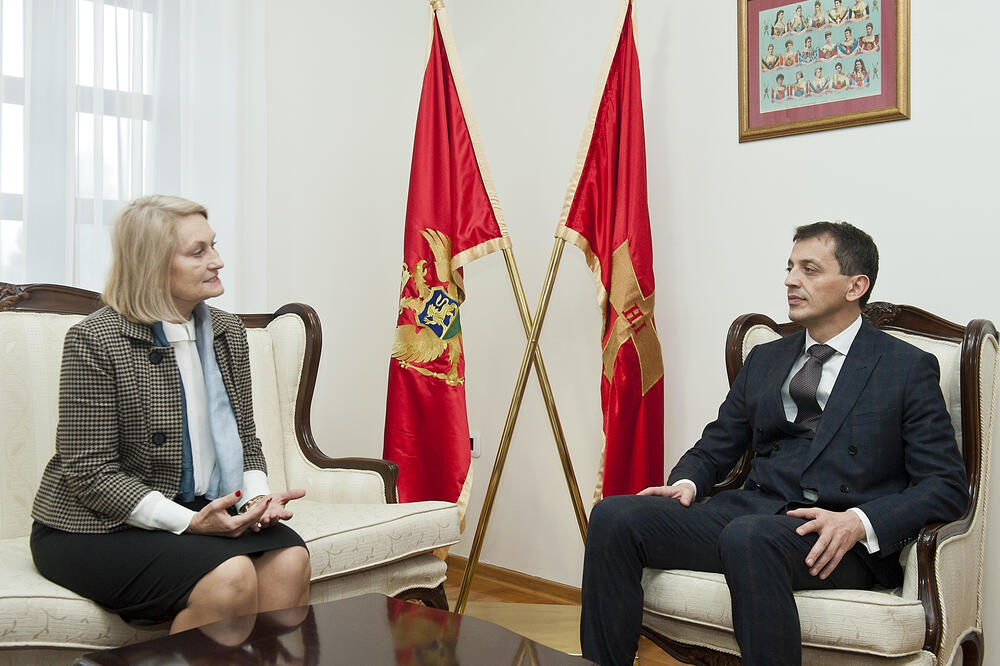 Irena Tatažinjska, Predrag Bošković, Foto: Odbrana.gov.me