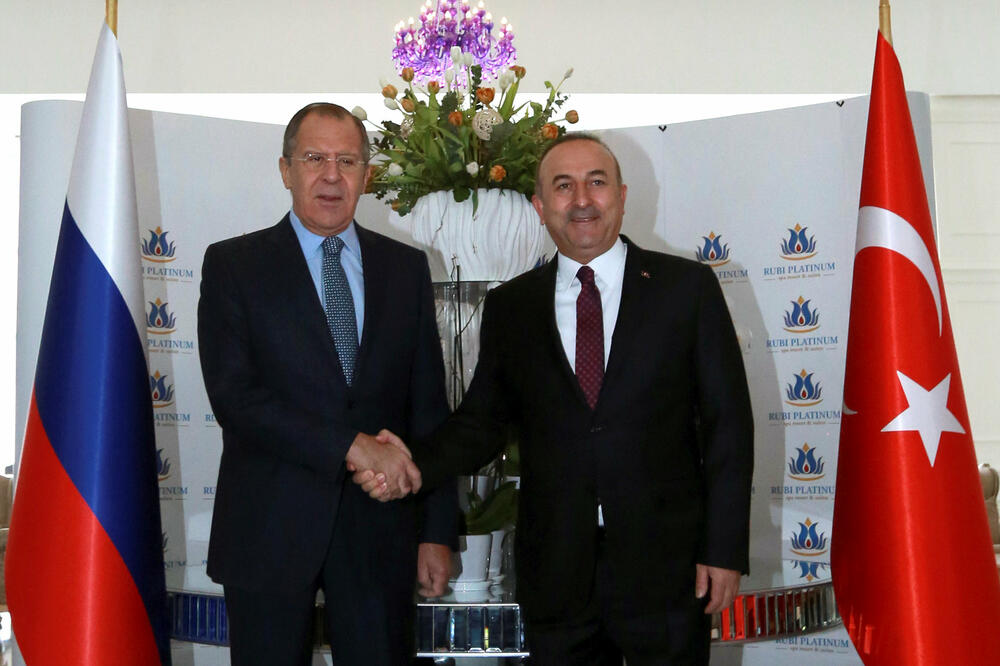 Mevlut Čavušoglu, Sergej Lavrov, Foto: Reuters