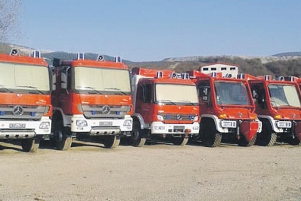 vatrogasna vozila Pljevlja, Foto: Goran Malidžan