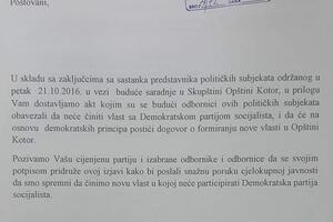 Kotorski SNP traži garancije da Krivokapić kontroliše svoje