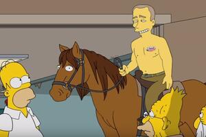 Pogledajte: Putin u seriji "Simpsonovi" glasa za Trampa