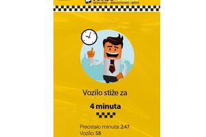 Besplatno pozovite taksi preko nove aplikacije