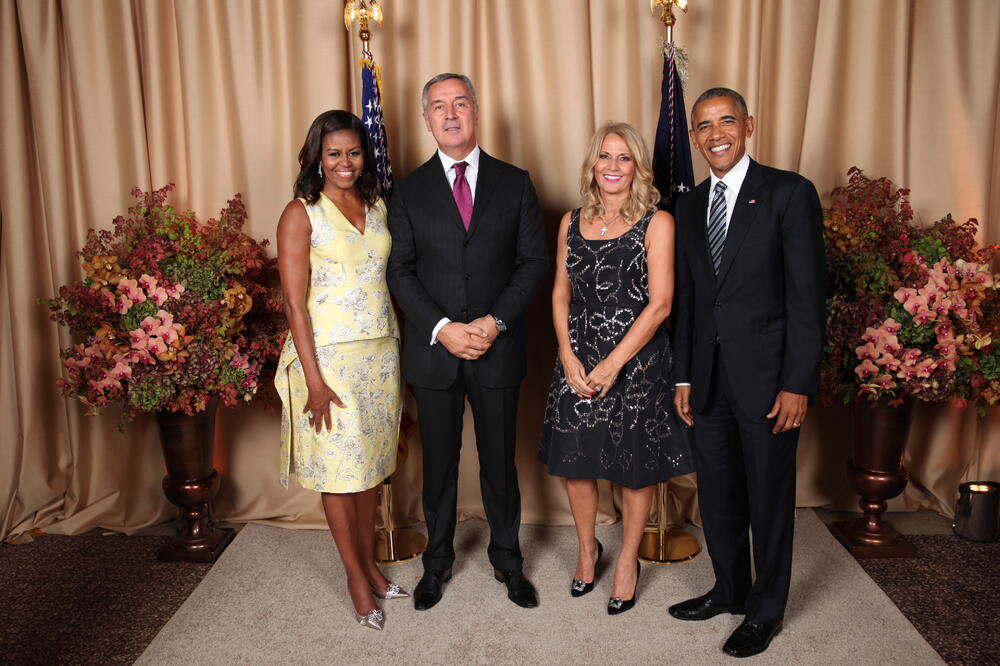 Milo Đukanović, Barak Obama, Foto: Vlada Crne Gore