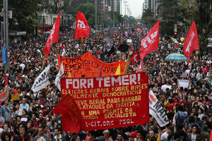 Desetine hiljada Brazilaca na skupu protiv Temera