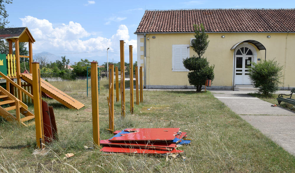 vrtić, Donja Gorica, vandalizam