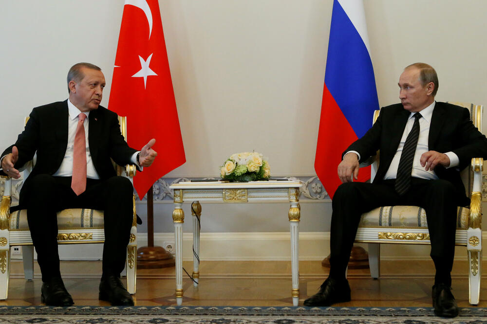 Redžep Tajip Erdogan, Vladimir Putin, Foto: Reuters