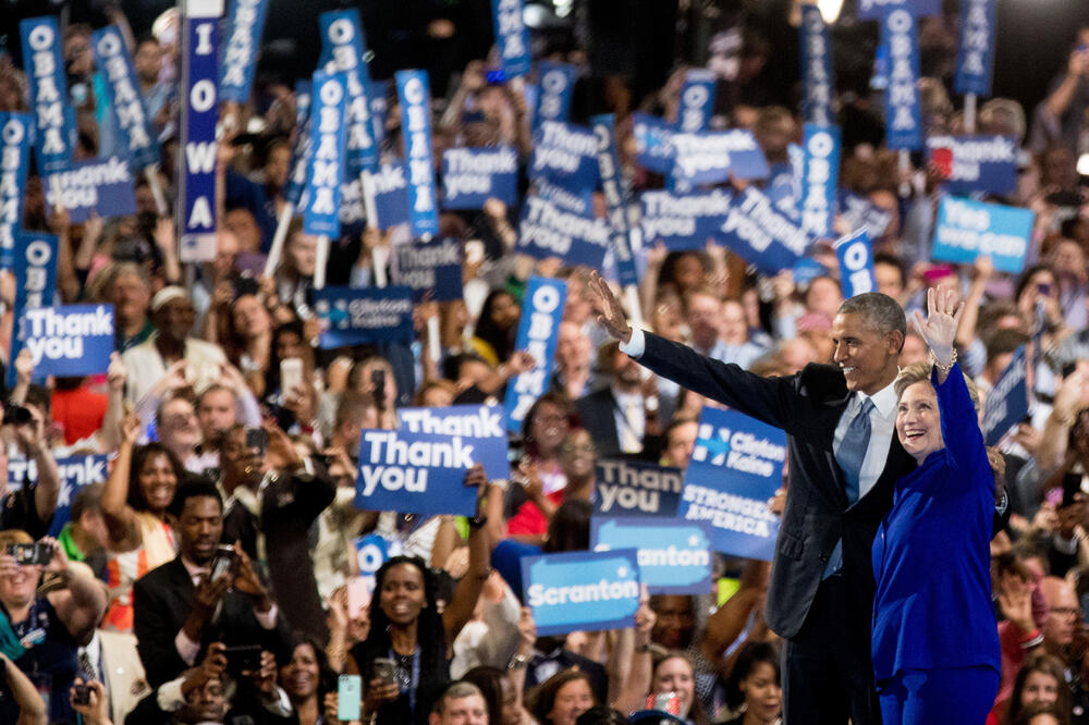 Barak Obama, Hilari KLinton, Foto: Beta