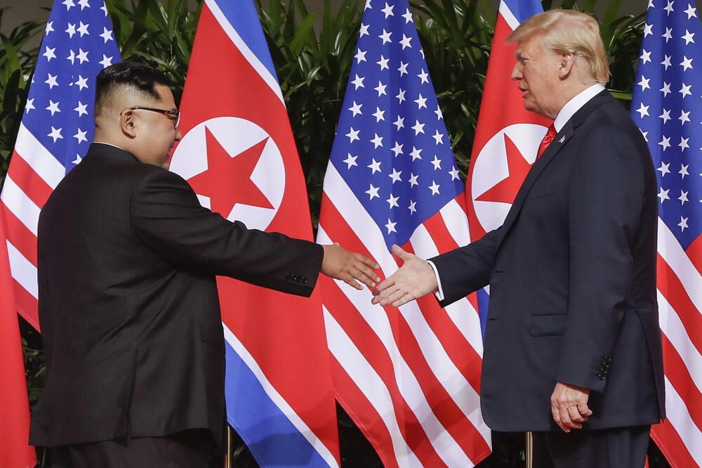 Sa prethonog samita: Kim Džong Un i Tamp, Foto: Evan Vucci/AP