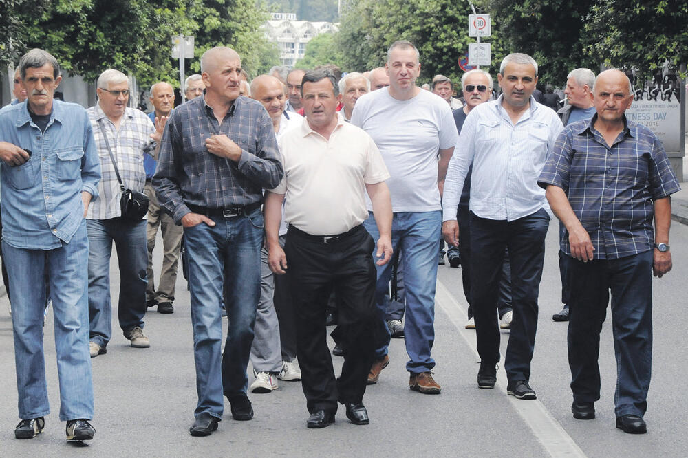 Bivš radnici KAP-a, Foto: Luka Zeković