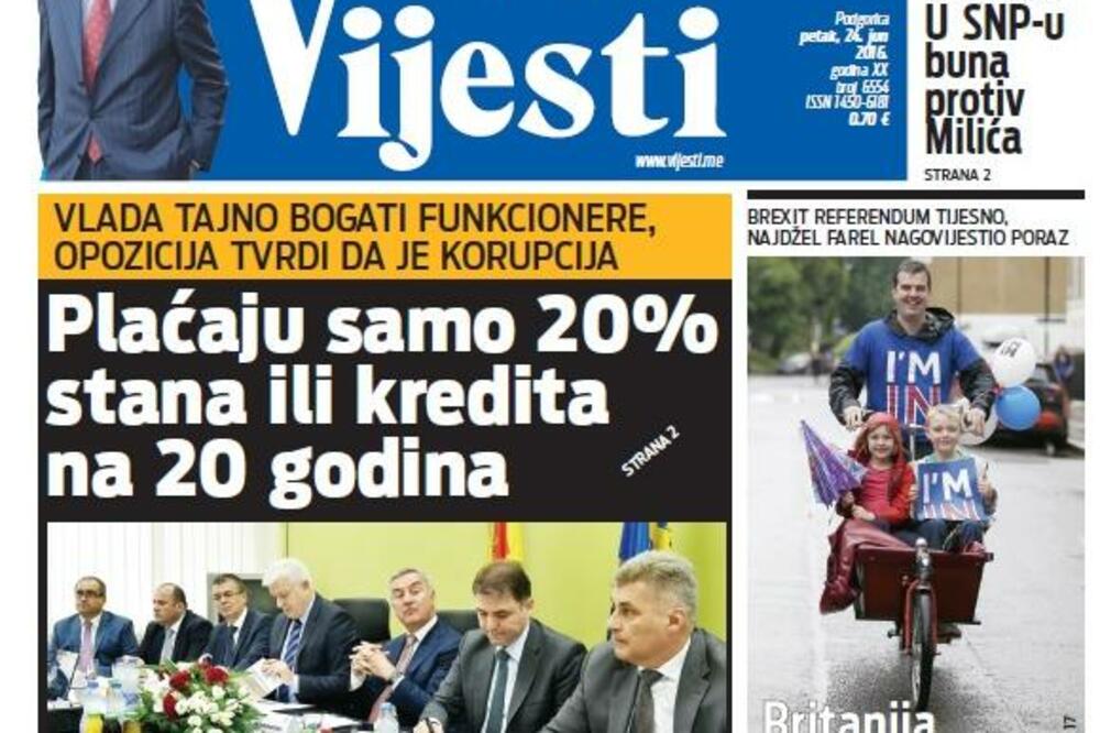 vijesti, Foto: Vijesti online