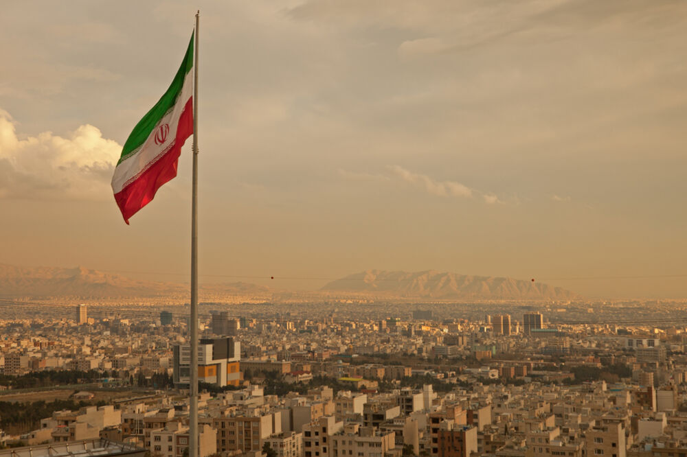 Iran zastava, Foto: Shutterstock