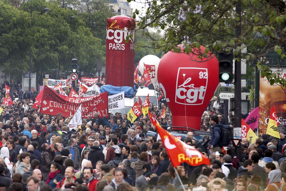 protest, Pariz, Foto: Reuters