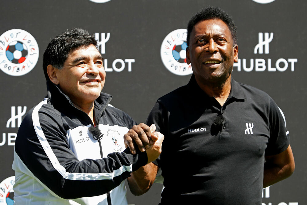 Maradona i Pele, Foto: Reuters