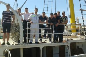 Obuka na "Jadranu": Đaci odradili praksu na remontu školskog broda