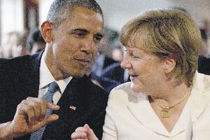 Obama: Ponosan sam što mi je Angela Merkel prijatelj