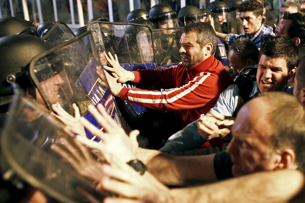 Skoplje protest, Foto: Reuters