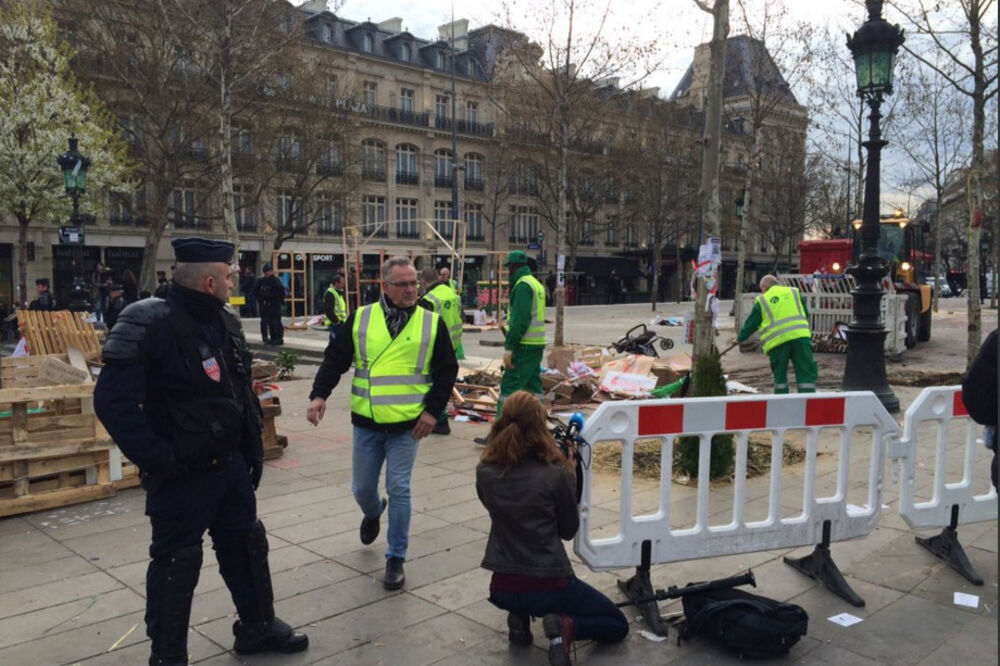 Francuska protest, Foto: Twitter