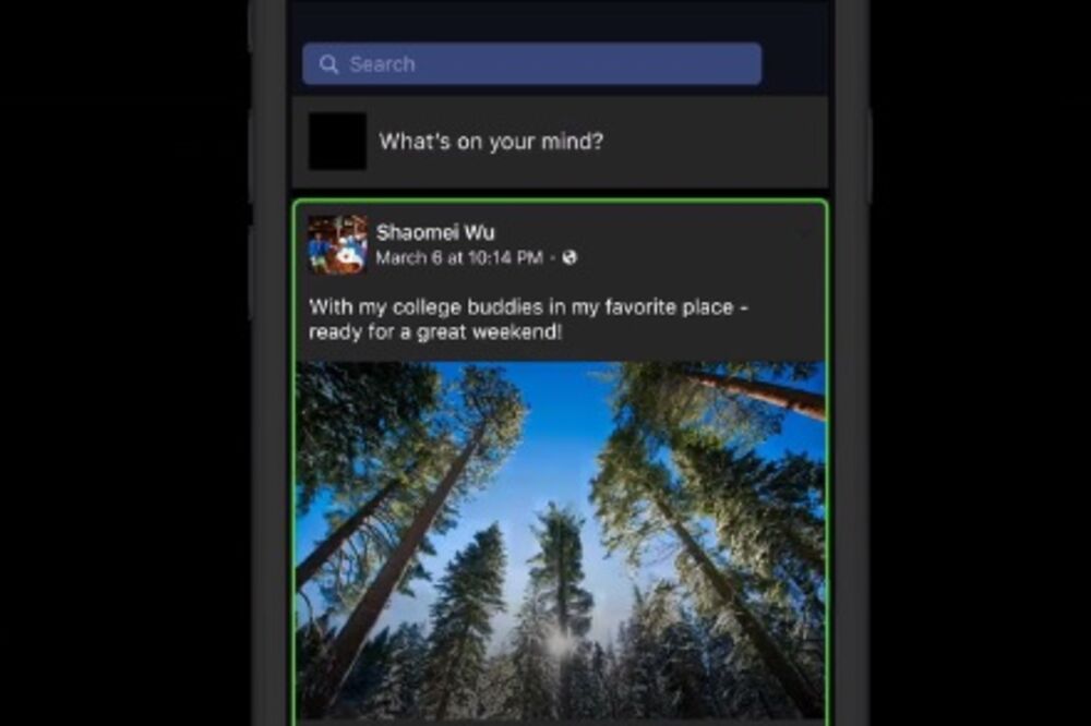 Facebook za slijepe, Foto: Screenshot (vimeo)