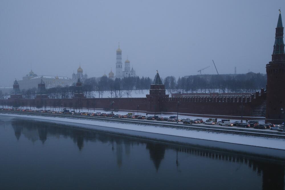 Moskva snijeg, Foto: Beta/AP