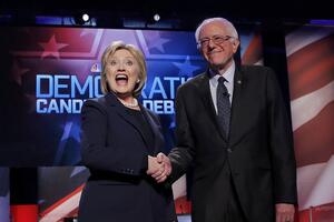 Klinton i Sanders u prvoj jedan na jedan debati