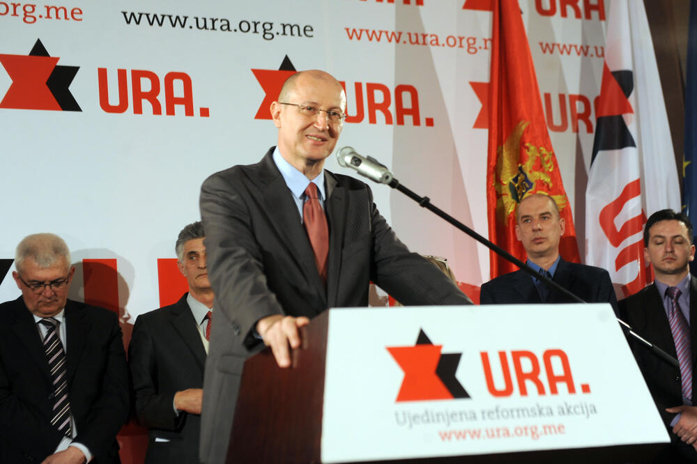 Građanski pokret, URA, Rade Bojović, Foto: Savo Prelević