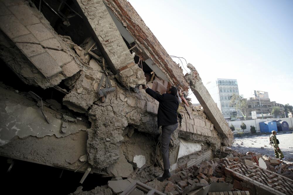 Jemen, bombardovanje, Foto: Reuters