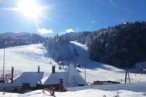 U Crnoj Gori skijanje jedino moguće u Kolašinu
