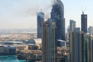 Požar u luksuznom hotelu u Dubaiju skoro potpuno ugašen