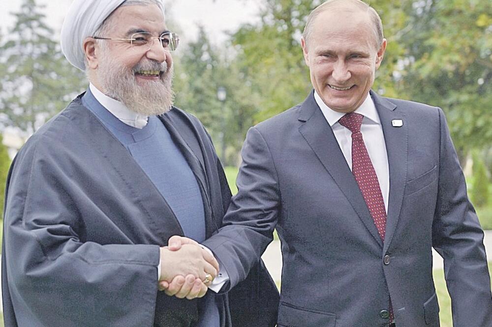 Hasan Rohani, Vladimir Putin (Novina), Foto: Business Insider