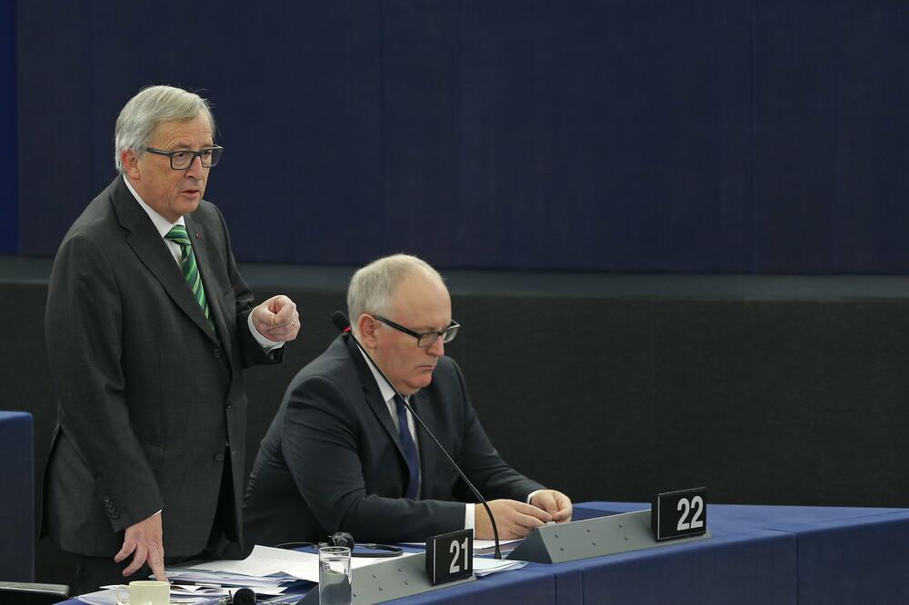 Žan Klod Junker, Frans Timermas, Foto: Reuters