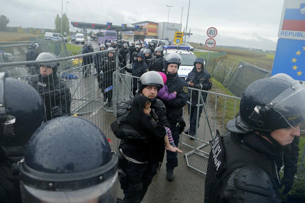 Slovenija izbjeglice, Foto: Reuters