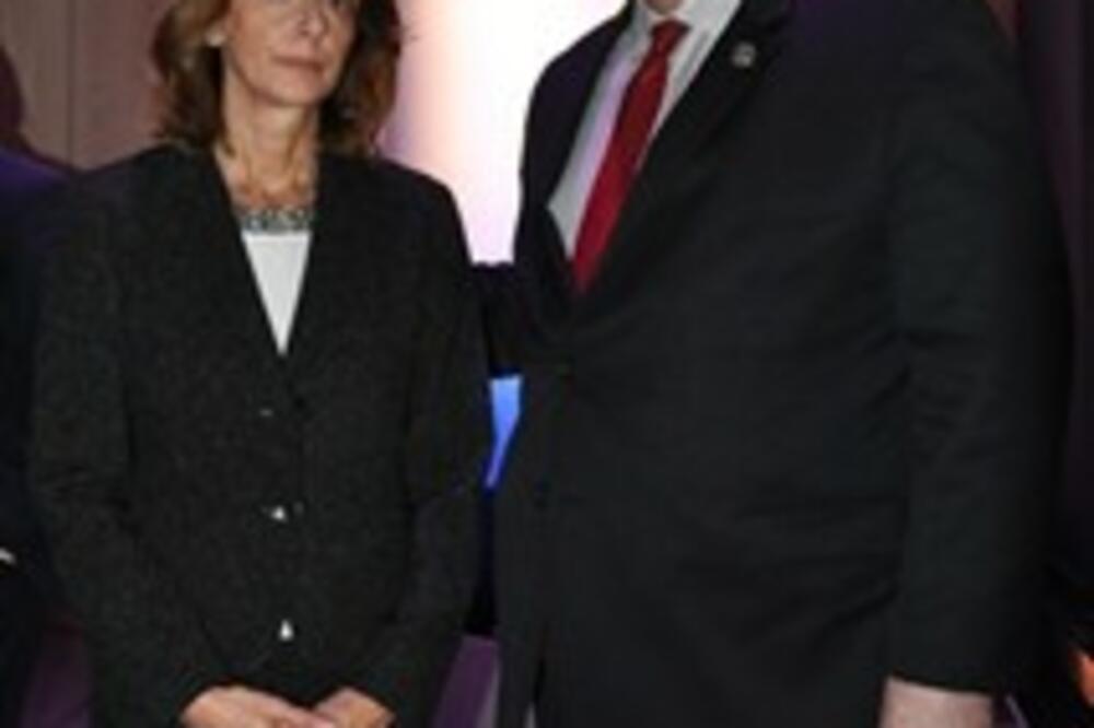 Milica Pejanović Đurišić, Robert Vork, Foto: Mod.gov.me