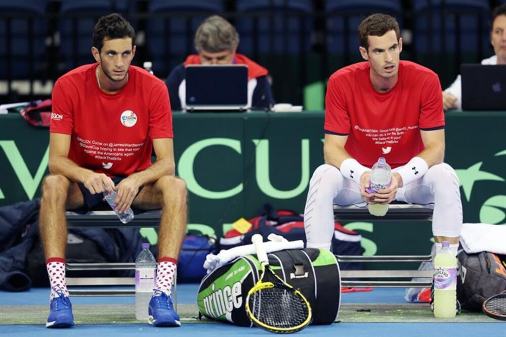 Endi i Džejmi Marej, Foto: Daviscup.com