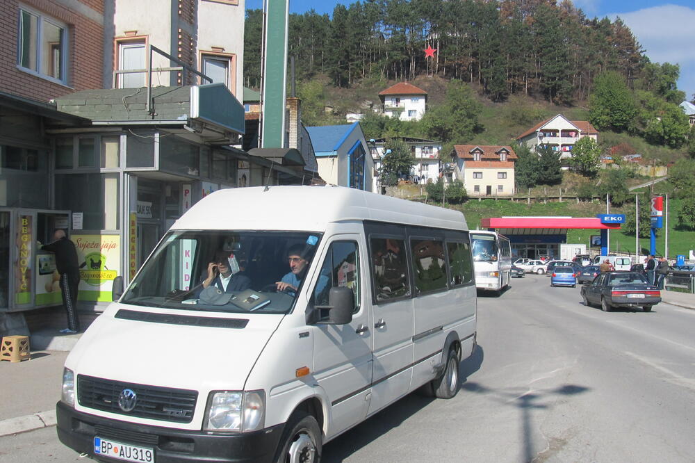 Bijelo Polje, protest DF, Foto: Jadranka Ćetković