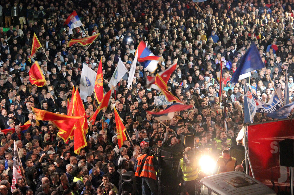 Df protest, Foto: Savo Prelević
