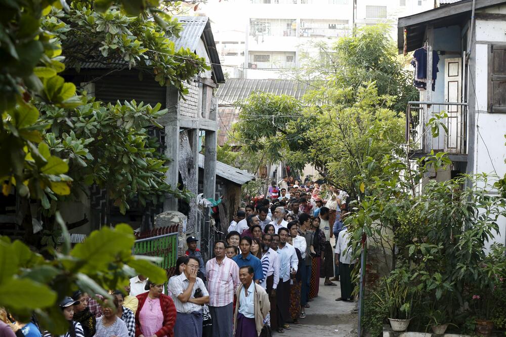 Mjanmar izbori, Foto: Reuters