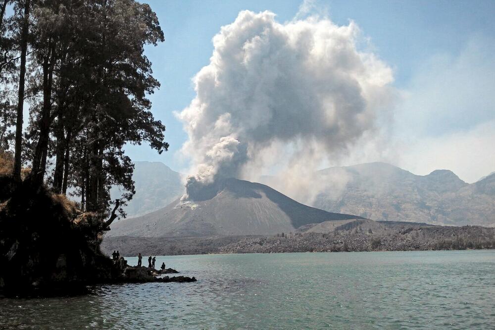 Vulkan, Maunt Rinjani, Indonezija, Foto: Reuters