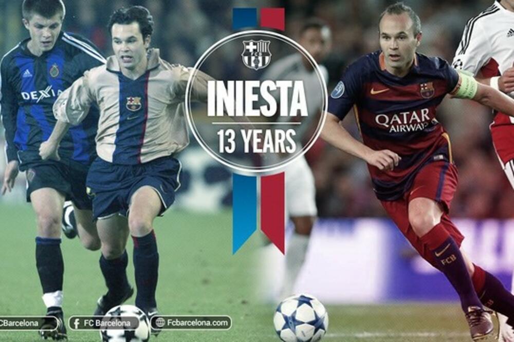 Andres Inijesta, Foto: Www.fcbarcelona.com