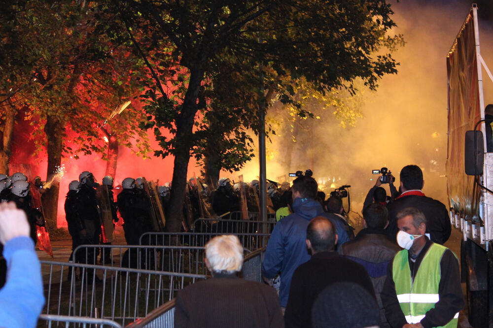 DF Protest, Foto: Savo Prelević