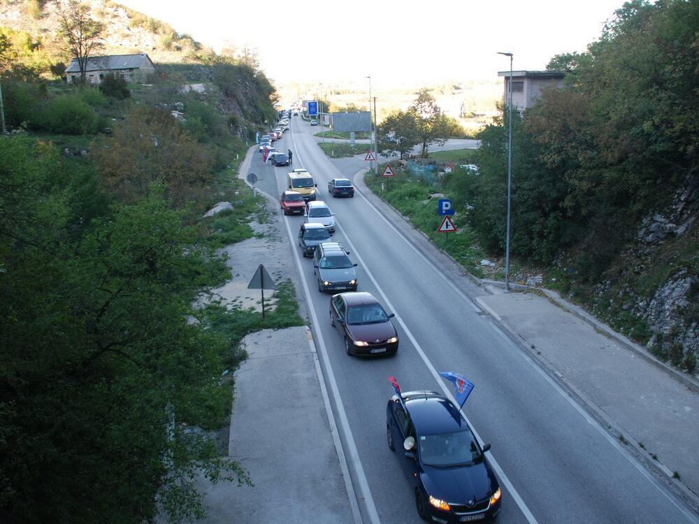 Nikšić DF protest